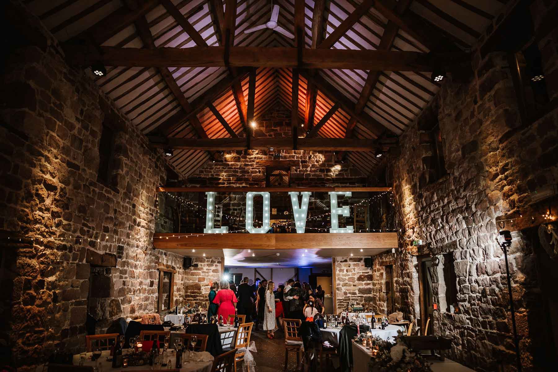 Alpine Themed Wedding At The Ashes Barns Wedding Venue