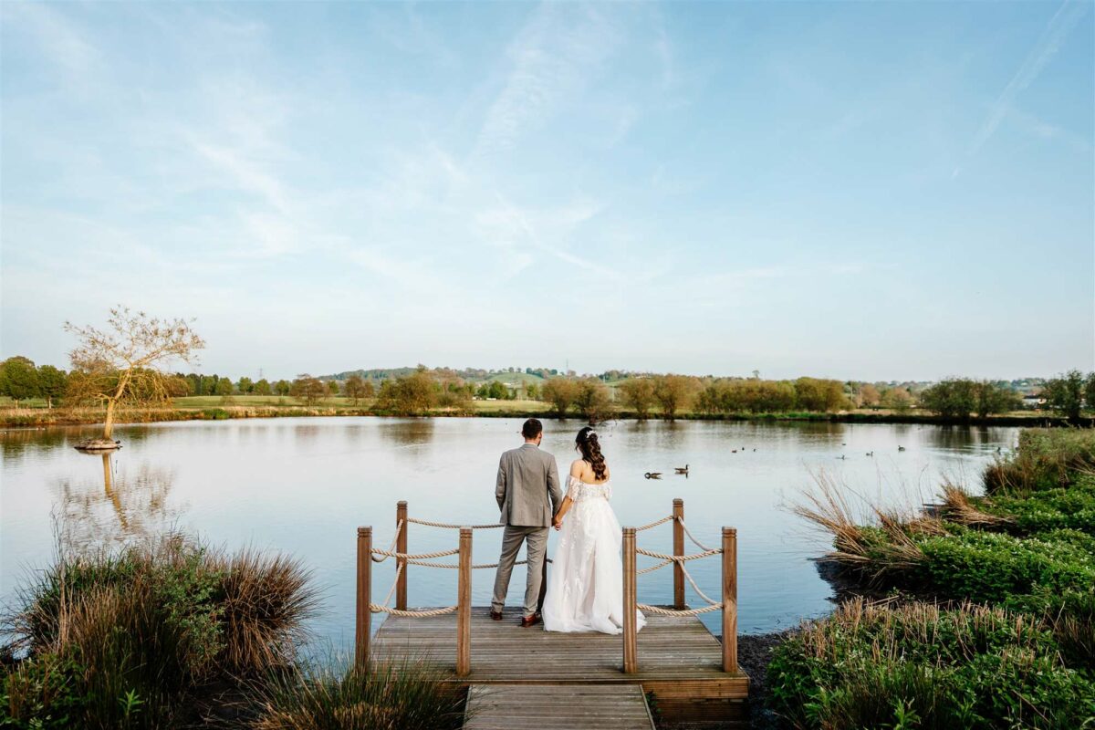 Couple out on The Landing.